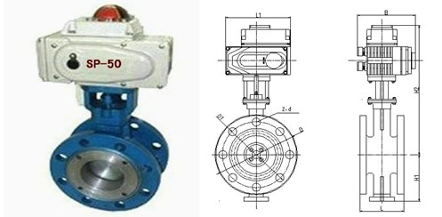 D943H-40C電動(dòng)硬密封三偏心蝶閥上品森（江蘇）閥門有限公司